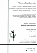 Philosophia Scientiae, v. 10, cahier 01